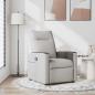 Preview: ARDEBO.de - Relaxsessel Wolkengrau Stoff