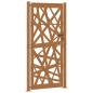 Preview: Gartentor 105x205 cm Wetterfester Stahl Lichtdesign
