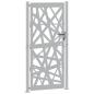 Preview: Gartentor 105x205 cm Wetterfester Stahl Lichtdesign