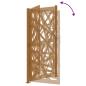 Preview: Gartentor 105x205 cm Wetterfester Stahl Lichtdesign