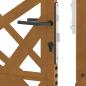 Preview: Gartentor 105x205 cm Wetterfester Stahl Lichtdesign