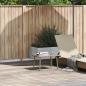 Preview: ARDEBO.de - Garten-Couchtisch Rechteckig Beige 60x40x37 cm Poly Rattan
