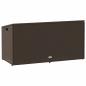 Preview: Garten-Auflagenbox Braun 110x50x58 cm Poly Rattan