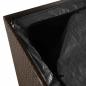 Preview: Garten-Auflagenbox Braun 110x50x58 cm Poly Rattan
