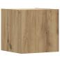 Preview: 6-tlg. TV-Schrank-Set Wandmontage Artisan-Eiche Holzwerkstoff