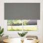 Preview: Verdunkelungsrollo Grau 160x175cm Stoffbreite 156,6cm Polyester