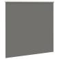Preview: Verdunkelungsrollo Grau 160x175cm Stoffbreite 156,6cm Polyester