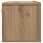 Preview: TV-Wandschrank Artisan-Eiche 80x30x30 cm Holzwerkstoff