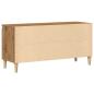Preview: TV-Schrank Artisan-Eiche 102x35x50 cm Holzwerkstoff