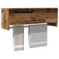 Preview: ARDEBO.de - Kleiderschrank Altholz-Optik 100x32,5x35 cm Holzwerkstoff