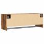 Preview: Kleiderschrank Altholz-Optik 100x32,5x35 cm Holzwerkstoff