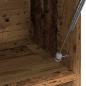 Preview: Kleiderschrank Altholz-Optik 100x32,5x35 cm Holzwerkstoff
