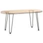 Preview: Haarnadelbeine 4 Stk. Naturstahl 42 cm Massivstahl