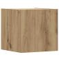 Preview: ARDEBO.de - 5-tlg. TV-Schrank-Set Wandmontage Artisan-Eiche Holzwerkstoff