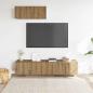 Preview: 3-tlg. TV-Schrank-Set Wandmontage Artisan-Eiche Holzwerkstoff