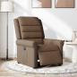 Preview: Relaxsessel Elektrisch Braun Stoff