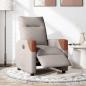 Preview: Relaxsessel Elektrisch Taupe Stoff