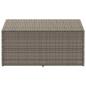 Preview: Garten-Auflagenbox Grau 110x50x58 cm Poly Rattan