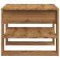 Preview: Couchtisch Artisan-Eiche 55,5x55x45 cm Holzwerkstoff