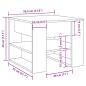 Preview: Couchtisch Artisan-Eiche 55,5x55x45 cm Holzwerkstoff