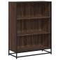 Preview: Bücherschrank Braun Eichen-Optik 80,5x35x107,5 cm Holzwerkstoff
