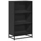 Preview: Bücherregal Schwarz 60x35x107,5 cm Holzwerkstoff