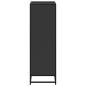 Preview: Bücherregal Schwarz 60x35x107,5 cm Holzwerkstoff
