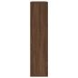 Preview: Bücherregal Braun Eichen-Optik 89x24x101,5 cm Holzwerkstoff