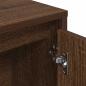 Preview: Bücherregal Braun Eichen-Optik 89x24x101,5 cm Holzwerkstoff