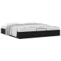 Preview: Ottoman-Bett ohne Matratze Schwarz 200x200 cm Samt