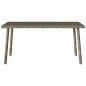Preview: Garten-Couchtisch Rechteckig Grau 80x40x37 cm Poly Rattan
