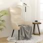Preview: ARDEBO.de - Relaxsessel Creme Stoff