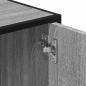 Preview: Waschbeckenunterschrank Grau Sonoma 90x33x60 cm Holzwerkstoff