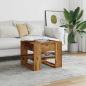 Preview: Couchtisch Altholz-Optik 55,5x55x45 cm Holzwerkstoff