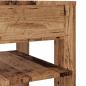 Preview: Couchtisch Altholz-Optik 55,5x55x45 cm Holzwerkstoff