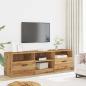 Preview: TV-Schrank Artisan-Eiche 150x33,5x45 cm Holzwerkstoff