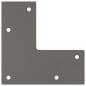 Preview: Haarnadelbeine 4 Stk. Naturstahl 30 cm Massivstahl