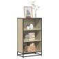 Preview: ARDEBO.de - Bücherregal Sonoma-Eiche 60x35x107,5 cm Holzwerkstoff