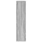 Preview: Bücherregal Grau Sonoma 89x24x101,5 cm Holzwerkstoff
