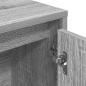 Preview: Bücherregal Grau Sonoma 89x24x101,5 cm Holzwerkstoff