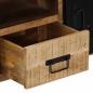Preview: TV-Schrank 100x30x40 cm Massivholz Mango