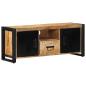 Preview: TV-Schrank 100x30x40 cm Massivholz Mango