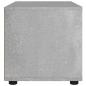 Preview: TV-Schrank VISNES Betongrau 60x40x38 cm Holzwerkstoff