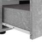 Preview: TV-Schrank VISNES Betongrau 60x40x38 cm Holzwerkstoff