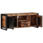 Preview: TV-Schrank 100x30x40 cm Altholz Massiv
