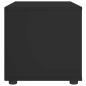 Preview: TV-Schrank VISNES Schwarz 60x40x38 cm Holzwerkstoff