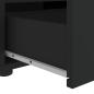 Preview: TV-Schrank VISNES Schwarz 60x40x38 cm Holzwerkstoff