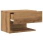 Preview: Wand-Nachttisch Artisan-Eiche