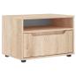 Preview: TV-Schrank VISNES Sonoma-Eiche 60x40x38 cm Holzwerkstoff