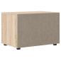 Preview: TV-Schrank VISNES Sonoma-Eiche 60x40x38 cm Holzwerkstoff